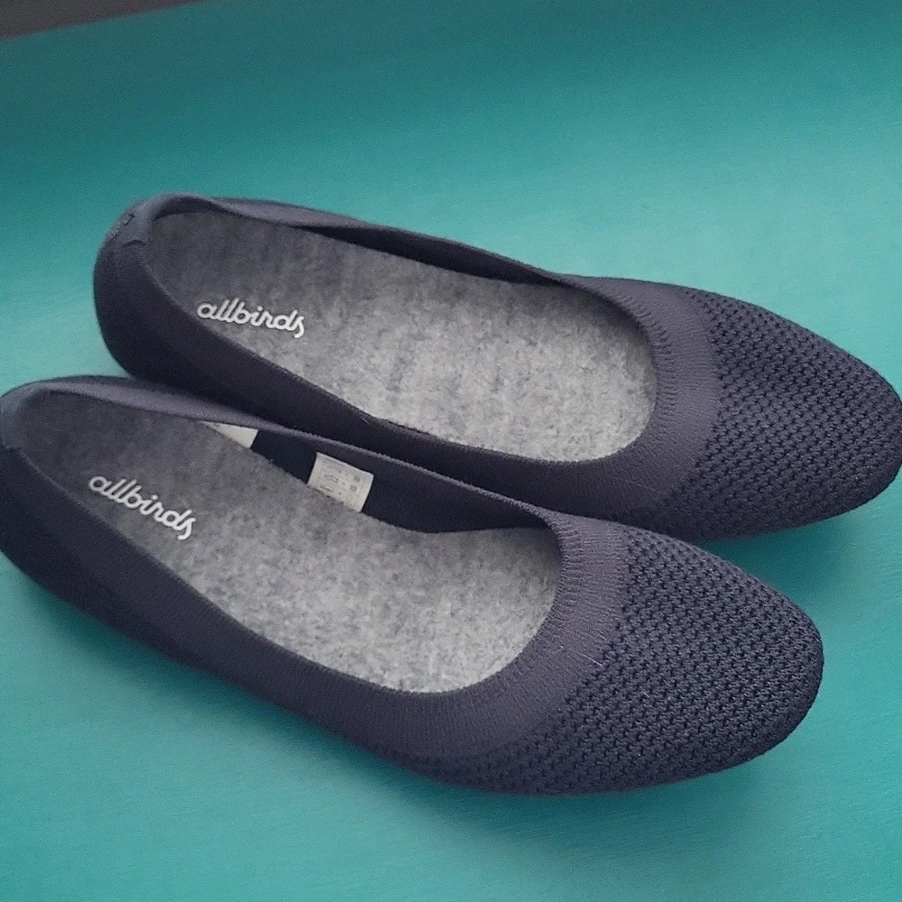 Allbirds Tree Breezers Ballet Flats - Navy - 9 - NWOT - Picture 1 of 5